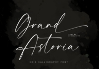Grand Astoria Font - Featured Image