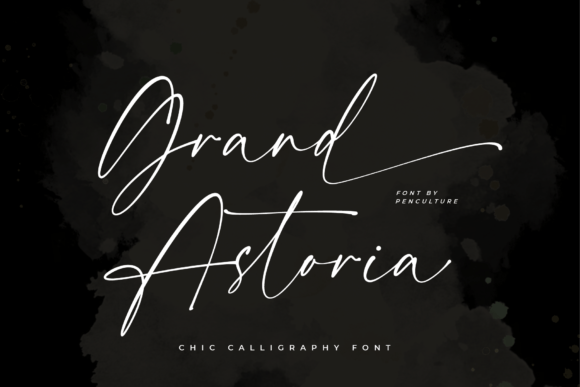 Grand Astoria Font - Featured Image