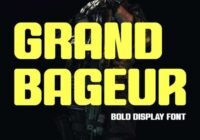 Grand Bageur Font - Featured Image