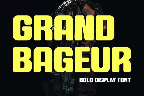Grand Bageur Font - Featured Image