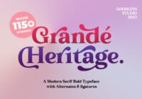 Grande Heritage Font - Featured Image