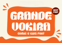 Grande Vokira Font - Featured Image