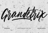 Grandetrix Font - Featured Image
