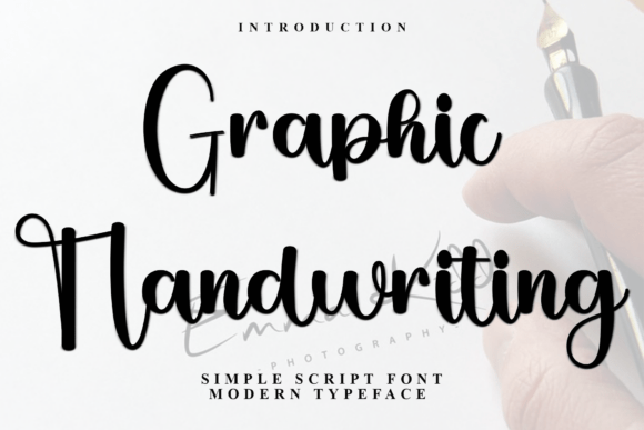 Graphic Handwriting Font - Featured Image