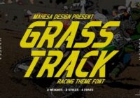 Grasstrack Font - Featured Image