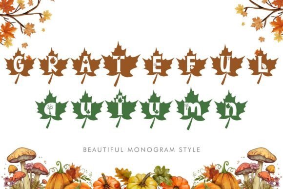 Grateful Autumn Font - Featured Image