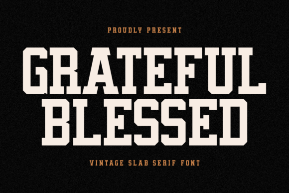 Grateful Blessed Font - Featured Image
