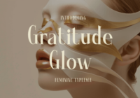 Gratitude Glow Font - Featured Image