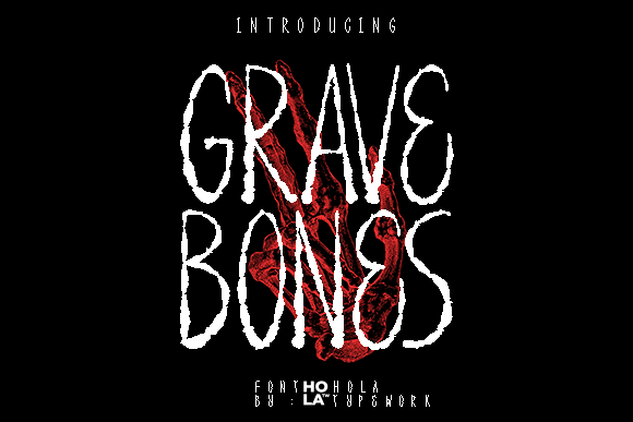 Grave Bones Font - Featured Image