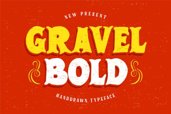 Gravel Bold Font - Featured Image