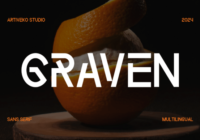 Graven Font - Featured Image