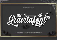 Gravitafont Font - Featured Image