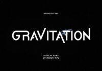 Gravitation Font - Featured Image