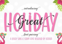Great Holiday Font - Featured Image