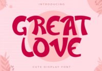 Great Love Font - Featured Image