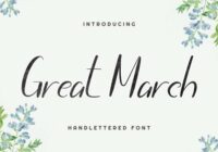 Great March Font - Featured Image