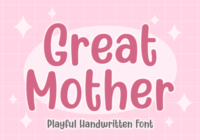 Great Mother Font - Featured Image