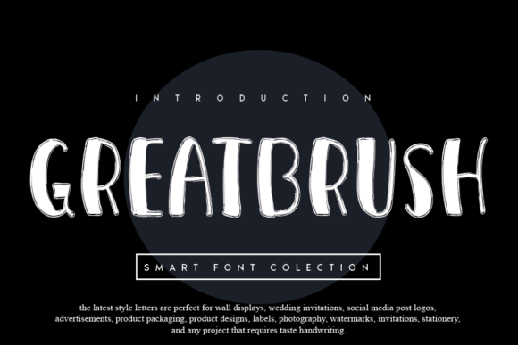 Greatbrush Font - Featured Image
