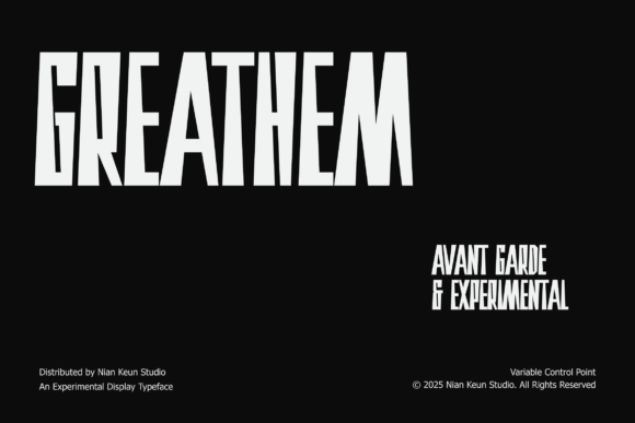Greathem Font - Featured Image