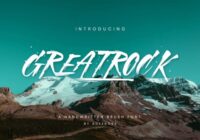 Greatrock Font - Featured Image