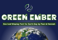 Green Ember Font - Featured Image