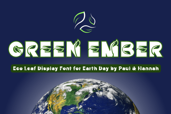 Green Ember Font - Featured Image