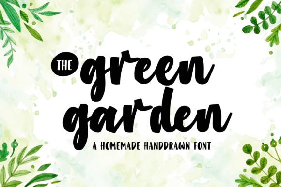 Green Garden Font - Featured Image