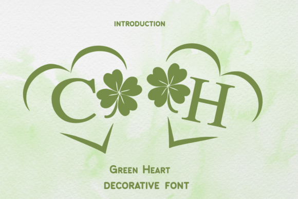 Green Heart Font - Featured Image