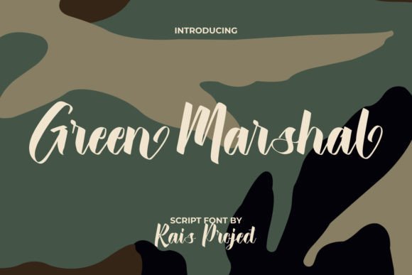 Green Marshal Font - Featured Image
