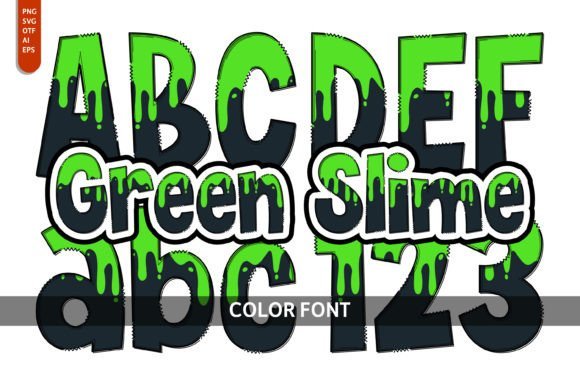 Green Slime Font - Featured Image