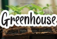Greenhouse Font - Featured Image