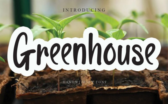 Greenhouse Font - Featured Image