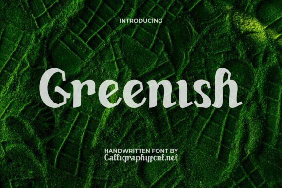 Greenish Font - Featured Image