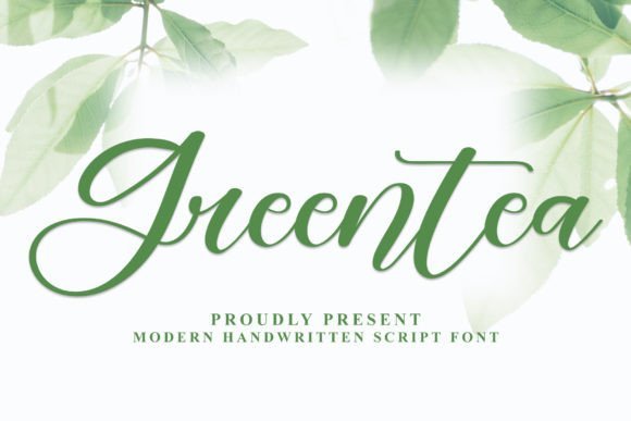 Greentea Font - Featured Image