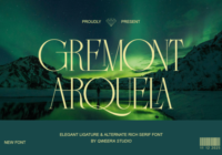 Gremont Arquela Font - Featured Image