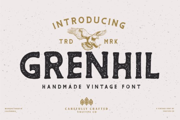 Grenhil Font - Featured Image