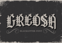 Greosa Font - Featured Image