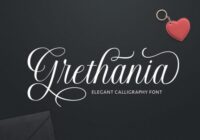 Grethania Font - Featured Image