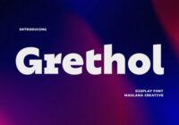 Grethol Font - Featured Image