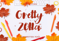 Gretty Zolla Font - Featured Image