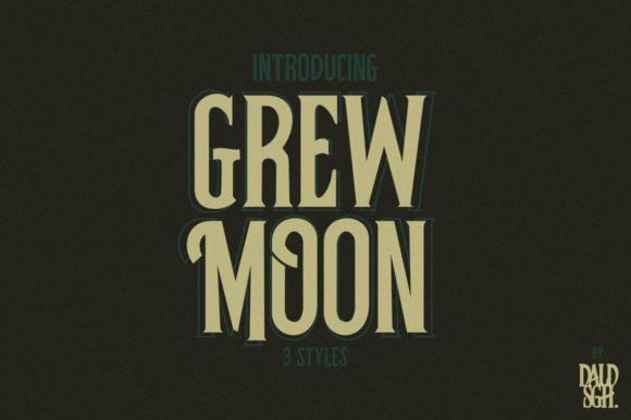Grewmoon Font - Featured Image