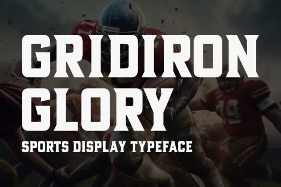 Gridiron Glory Font - Featured Image