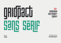 Gridpact Font - Featured Image