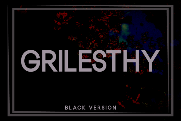 Grilesthy Black Font - Featured Image