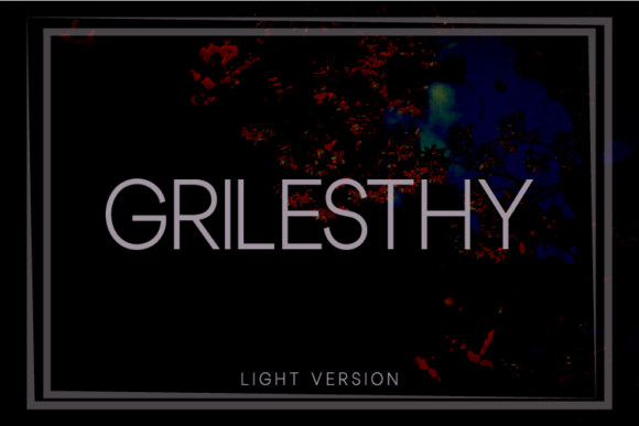 Grilesthy Light Font - Featured Image