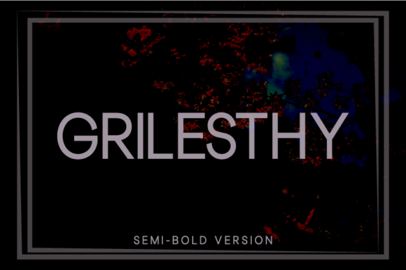 Grilesthy Semi-Bold Font - Featured Image