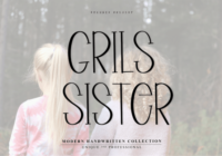Grils Sister Font - Featured Image