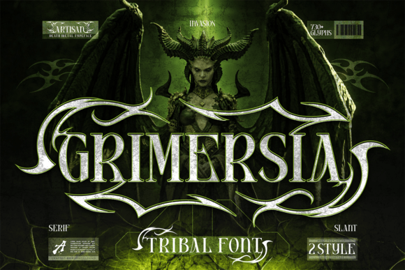Grimersia Font - Featured Image