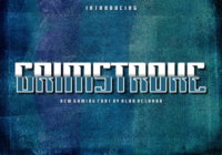 Grimstroke Font - Featured Image