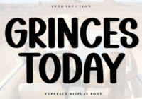 Grinces Today Font - Featured Image